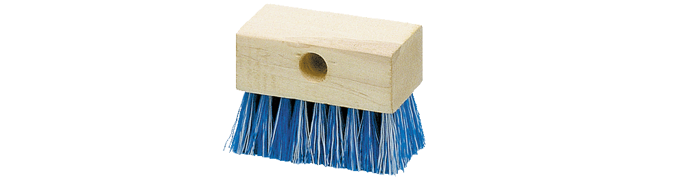 A&B Wood Back Pool Tile Brush 6000