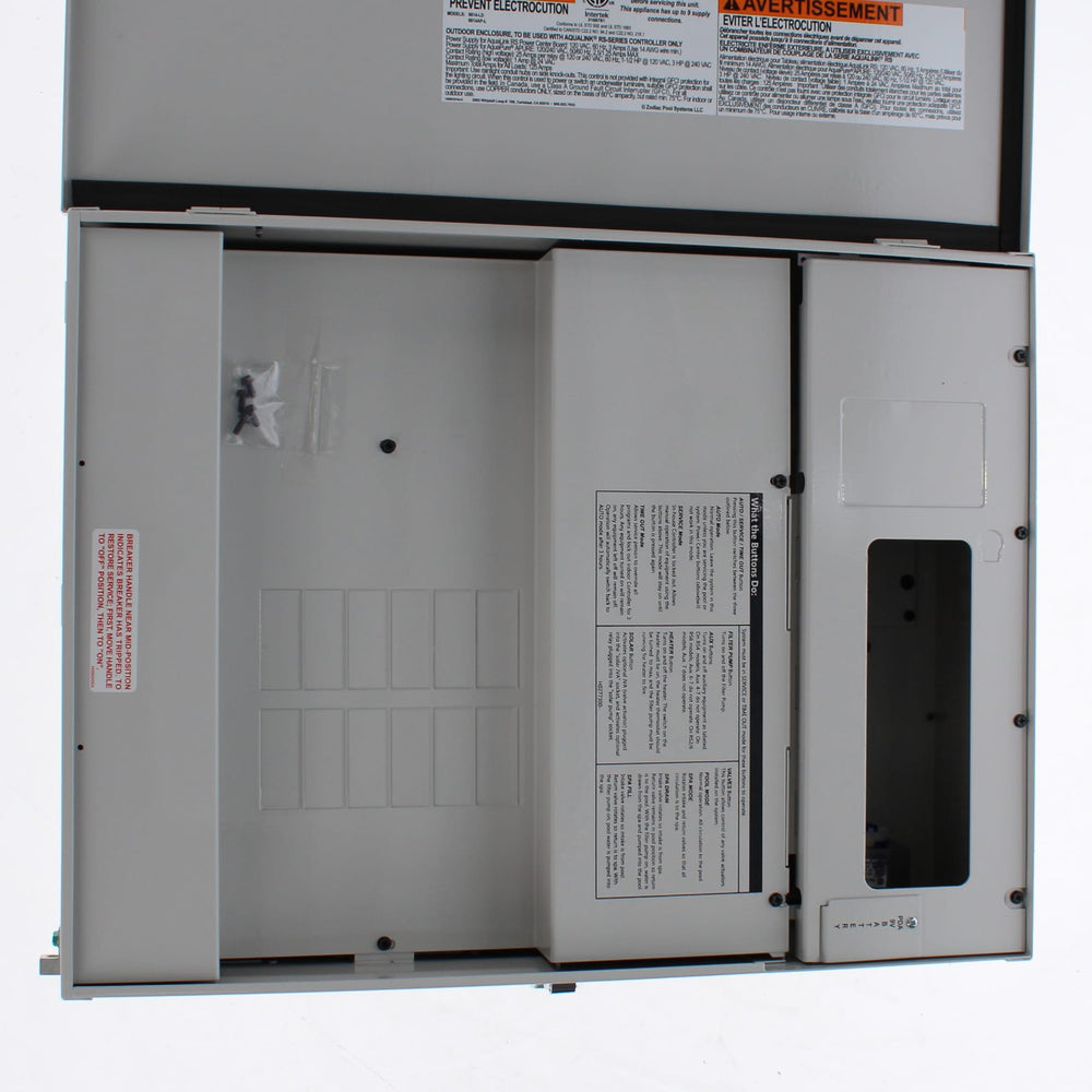 Jandy AquaLink RS Power Center Sub Panel 6614-LD