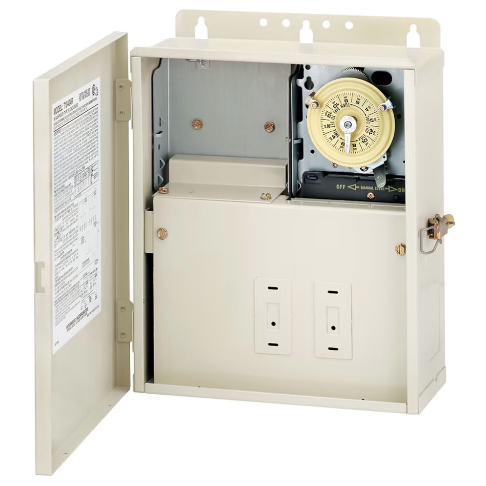 Intermatic T104M In Outdoor Enclosure Pool/ Spa Sub Panel-ITMT10004R