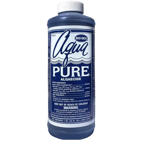 Bio-Dex Aqua Pure Algaecide, 1 Quart Bottle