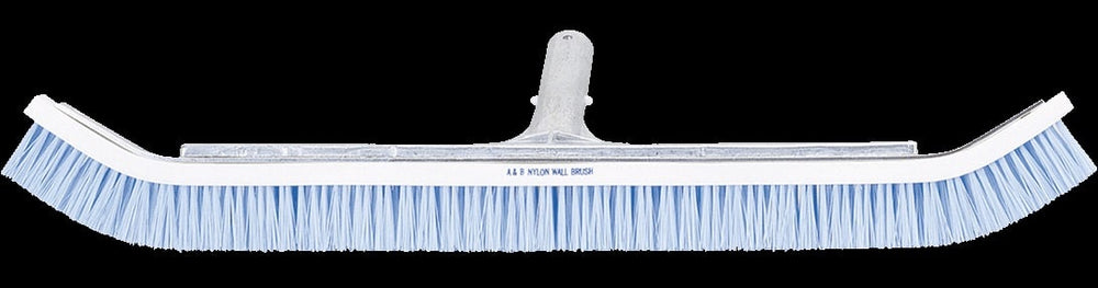 A&B Curved Pool Wall Brush Nylon Bristles 36 Inch 3030