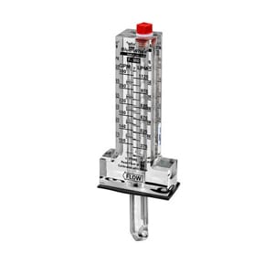 Blue White Flowmeter Plastic 3" Bluewhite Flowmeter PVC 3In 80-300 Gpm Nsf Approved | F-30300P