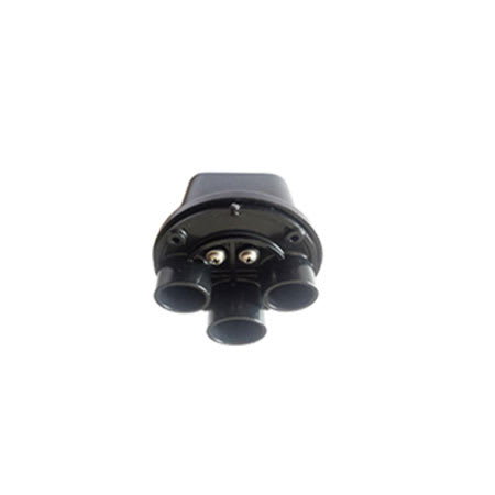 CMI J-Box Single Fixture Thermocraft 3-Hole Black, JBP75175