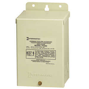 Intermatic 300W 120V Pool and SPA Safety Transformer, Beige Steel Case | ITMPX300