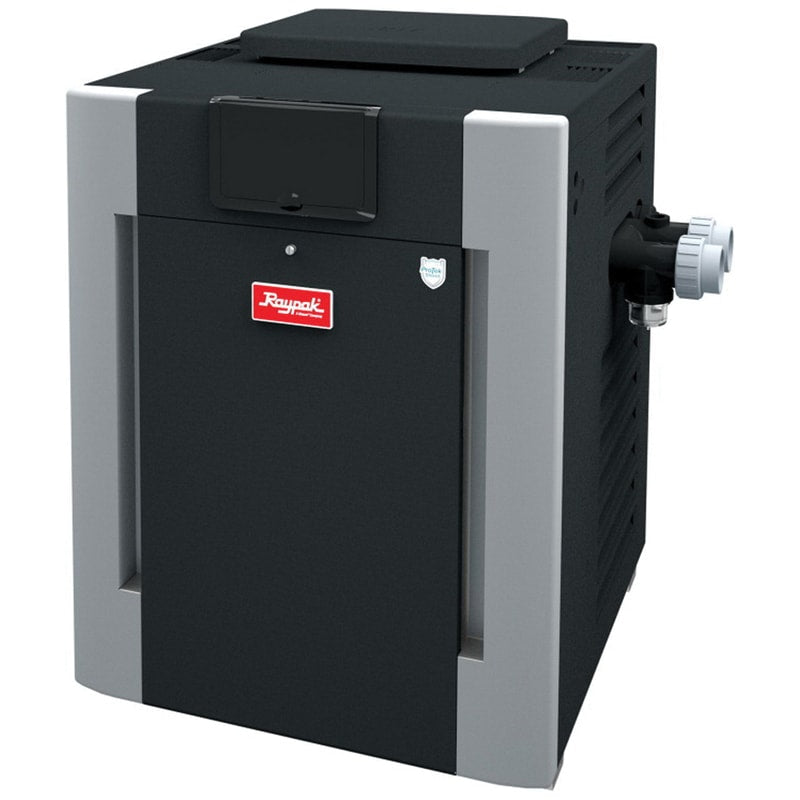 Raypak Digital Natural Gas Heater 206,000 BTU Bronze Headers ASME-017371