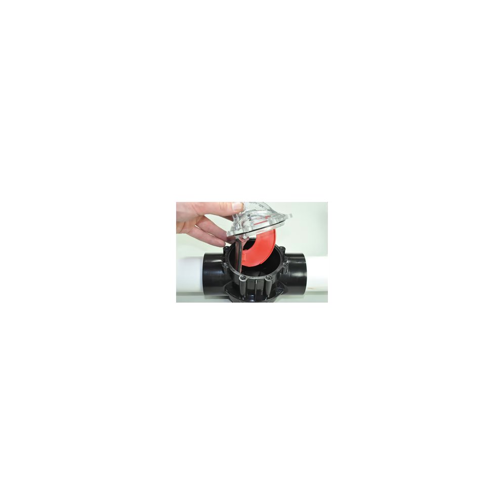 H2Flow Sch. 40 PVC Flowmeter 20 - 110 gpm