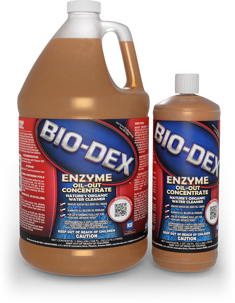 Bio-Dex Oil-Out Enzyme, 1 Quart Bottle