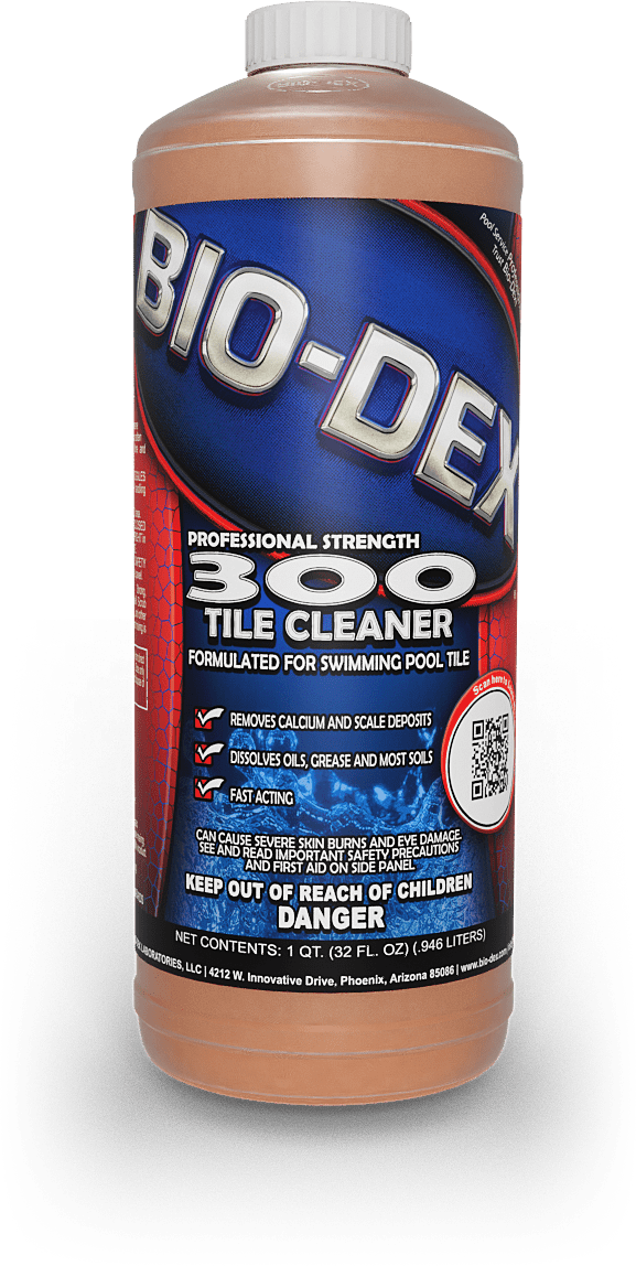 Bio-Dex Tile Cleaner #300 - For Calcium, 1 Quart Bottle