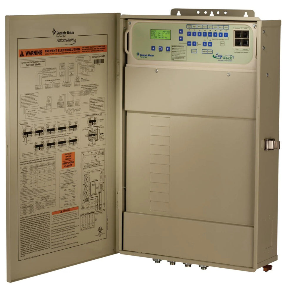 Pentair EasyTouch 8SC-IC40 Pool and Spa Automation System with IntelliChlor IC40 Salt Cell 520545