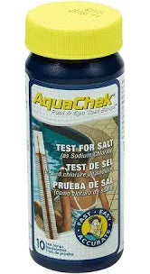 Aquachek Salt Titrators Salt Test, 10 Strips
